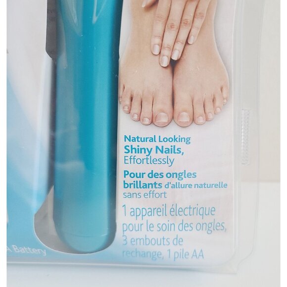 Amope Pedi Perfect Electronic Nail Care System With Refills NEW - Picture 3 of 6